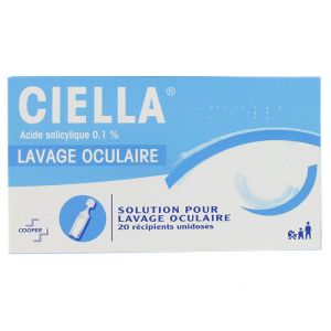 Ciella 0,1% Lavage ophtalmique - 20 unidoses
