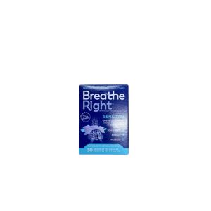 Cosmediet - Breathe Right bandelettes nasales Sensitive petit/moyen - 30 unités