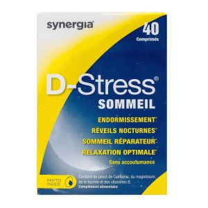 D-Stress - Sommeil - 40 comprimés