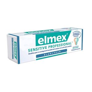 Elmex - Dentifrice sensitive professional blancheur - 75mL