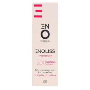 Enoliss - Perfect Skin - 20 AHA - Gel rénovateur nuit micro-peeling - 30ml