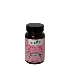 HerbalGem - Complément alimentaire SPM & confort prémenstruel - 30 caps