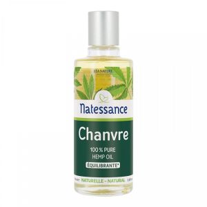 Natessance - Huile végétale de chanvre 100 % pure - 100 ml