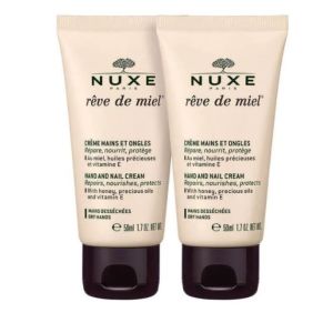 Nuxe - Rêve De Miel Crème Mains et Ongles - 50mlx2