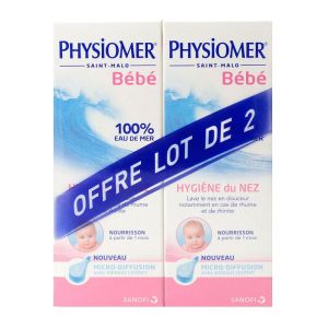 Physiomer bébé - Hygiène du nez - 115ml