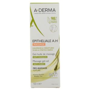 Aderma - Epithelial A.H gel huile de massage - 100mL
