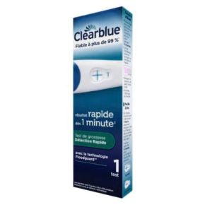 Clearblue plus test de grossesse - 1 test