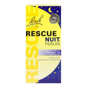 Fleurs de Bach - Rescue Nuit Perles - 14 Perles
