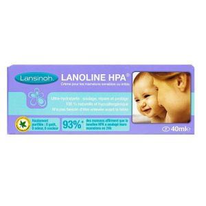 Lansinoh - HPA Lanoline mamelons sensibles - 40mL