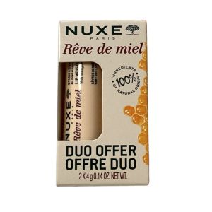 NUXE - Rêve de Miel Stick lèvres hydratant - Offre duo