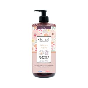 Osmaé - Délicate Pivoine gel douche surgras Bio - 1L
