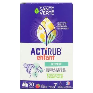 Sante verte - Actirub enfant - 20 sachets