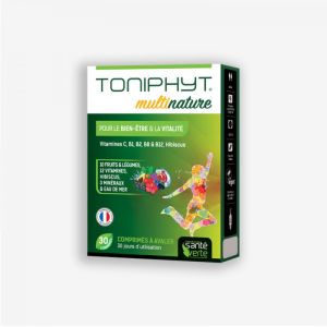 Santé Verte - Toniphyt multinature - 30 comprimés