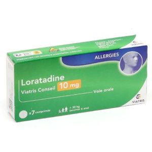 Viatris - Loratadine - 7 comprimés