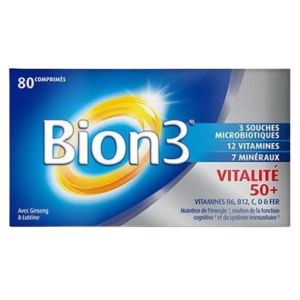 Bion 3 - Vitalié 50+ - 90 Comprimés