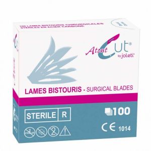 Joleti - Lame bistouris stérile n°11 - 100 unités