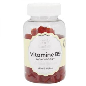 Lashilé beauty - Vitamine B9 mono boost - 60 gummies