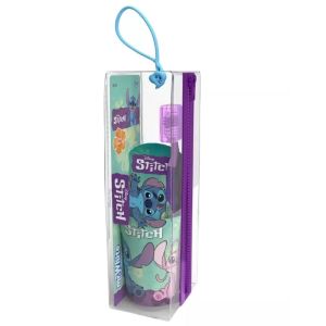 Mr.White - Trousse Stitch - 1 brosse à dent +1 dentifrice +1 gobelet