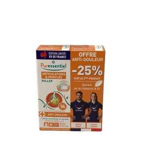 PURESSENTIEL - roller articulations et muscles - 2x 75ml