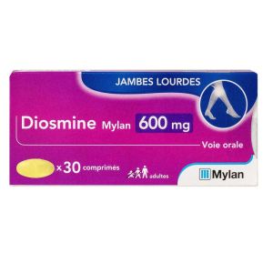 Viatris Conseil - Diosmine 600mg - 30 Comprimés