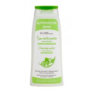 Alphanova Bébé - Eau nettoyante sans rinçage - 200 ml