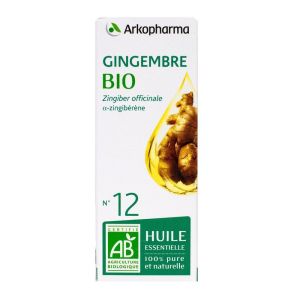 Arkopharma - Huile essentielle Gingembre N°12 - 5ml