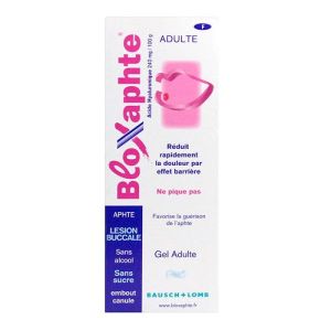 BloXaphte Gel ADULTE - Aphte - 10 ml