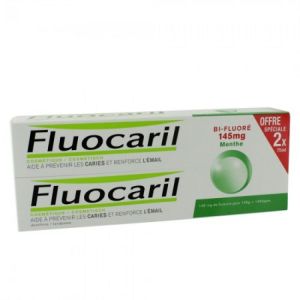 Fluocaril - Bi-fluoré 145mg Menthe - 2x75ml