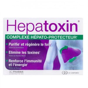 Hepatoxin - Complexe hépato-protecteur - 60 comprimés
