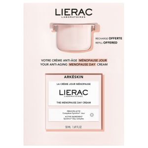 Lierac - Arkéskin Crème Jour Ménopause + Crème Jour Ménopause Recharge - 50ml + 50 ml Offerte
