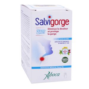 Aboca - Salvigorge Spray sans alcool - 30ml