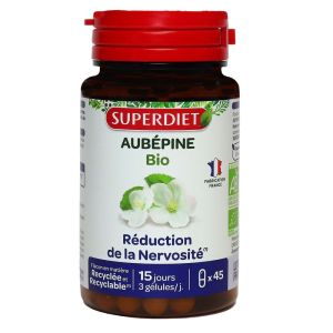 Superdiet - Aubépine Bio - 45 gélules