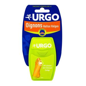 Urgo - Oignons hallux valgus pansement surépaissi - 5 pansements