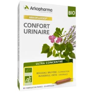 Arkopharma - Arkofluide Confort urinaire - 20 ampoules