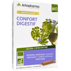 Arkopharma - Confort digestif BIO - 20 ampoules