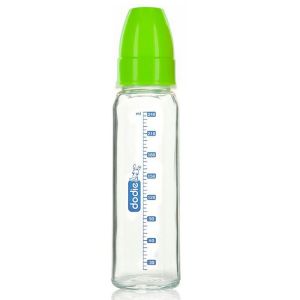 Dodie - Biberon L'ORIGINAL en verre débit moyen anti colique 6mois et plus - 240ml