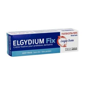 Elgydium Fix - Créme fixative - 45g