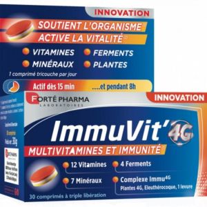 Forte pharma - Immuvit'4G - 30 comprimés