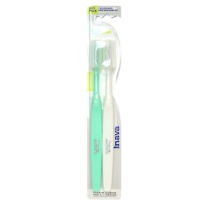 Inava - Brosse à dents souple duo