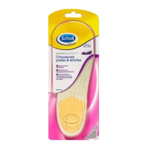 Scholl -  Semelles Chaussures plates & étroites - 1 paire