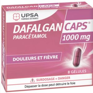 UPSA - DafalganCaps 1000mg - 8 gélules