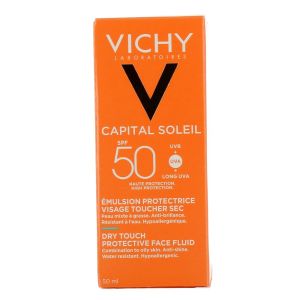 Vichy - Capital soleil Emulsion protectrice visage toucher sec SFP50+ - 50ml