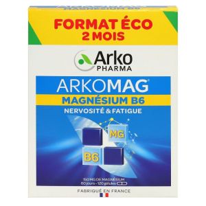 Arkopharma - Arkomag magnesium B6 - 120 gélules