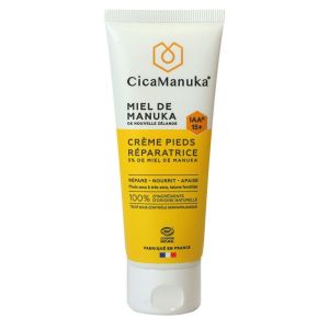 Cicamanuka - Crème pieds réparatrice Miel de Manuka - 75mL