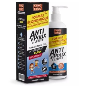 Cinq sur Cinq - Shampoing gel  Anti-poux - 400ml