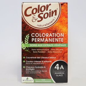 Color & Soin - Coloration permanente - 4A Marron glacé