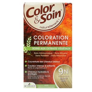 Color & Soin - Coloration Permanente - 9N Blond miel