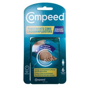 Compeed - Pansements Cors Hydratant Moyen Format - 6 unités