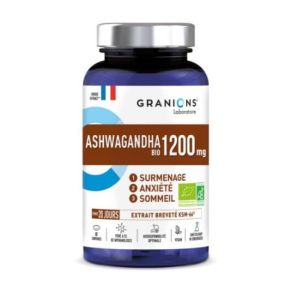 Granions - Ashwagandha Bio 1200mg - 60 comprimés
