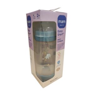 Mam - Biberon Easy start anti-colique 2mois+ éléphant - 260ml